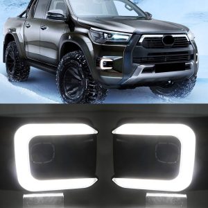 Toyota Hilux Rocco LED DRLs Covers V2 2021-2023