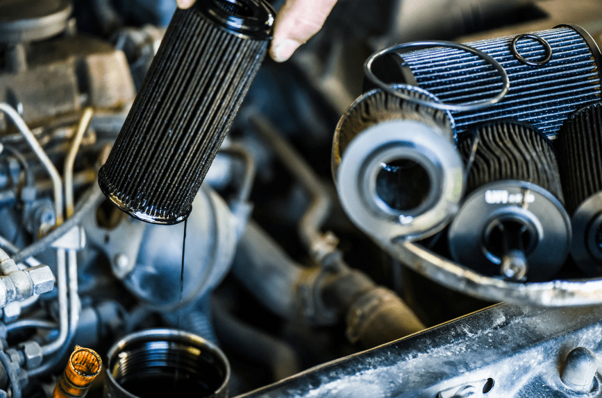 car maintenance checklist changing oil filter