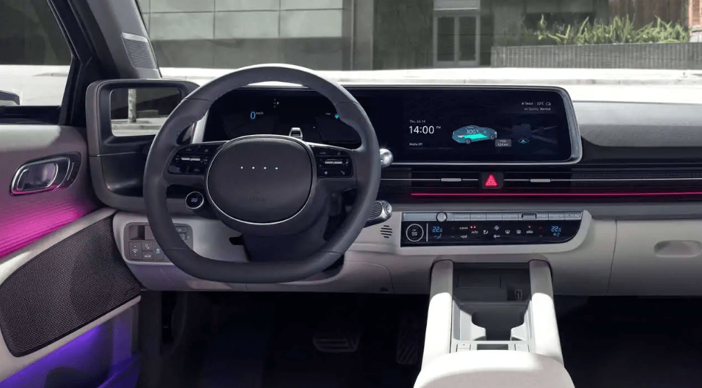 IONIQ 6 2022 central console