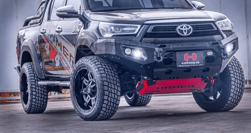 Hilux Revo Hamer Style Armored Bumper V2.0 blog