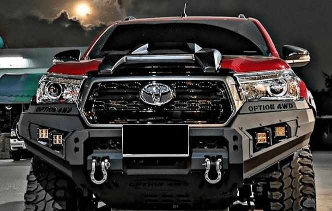 Hilux Rocco Armored Bumper Option 4WD blog