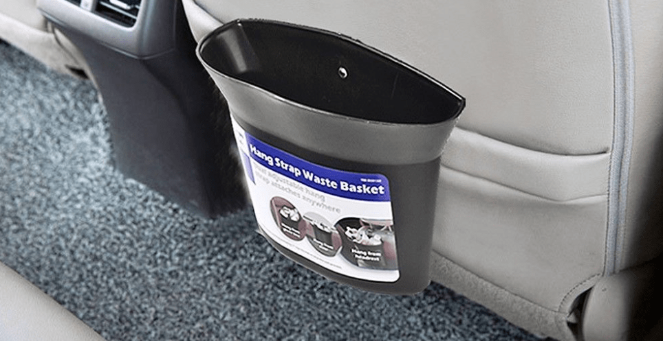 trash bin for car's interior