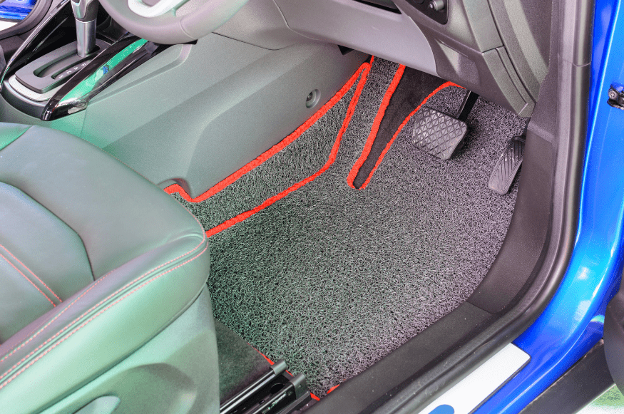 grass red grey mats for car interior