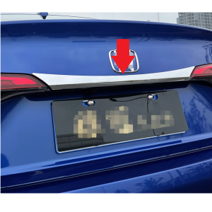 Honda Civic Trunk Garnish Chrome 2022-2023