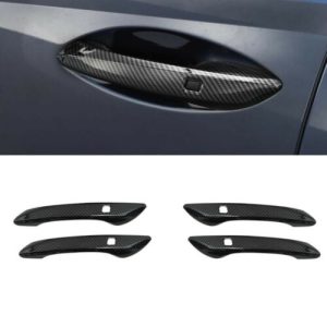 Hyundai Sonata Door Handle Cover Carbon Fiber 2021-2023