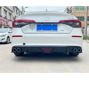 Honda Civic Mugen Style Rear Diffuser 2022-2023