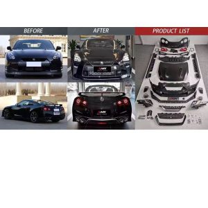 SMK Body Kit for GT-R 2008 Upgrade to 2017