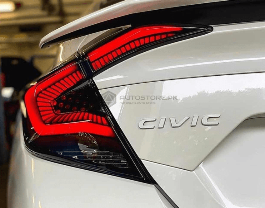 Honda Civic Snake Style Lava Tail Lamps