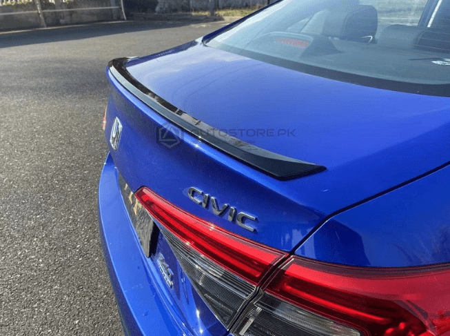 civic Trunk Spoiler Black