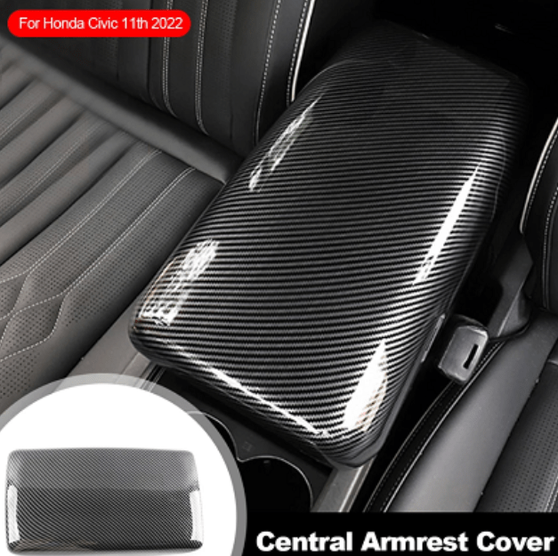civic Arm Rest Cover Carbon Fiber modification