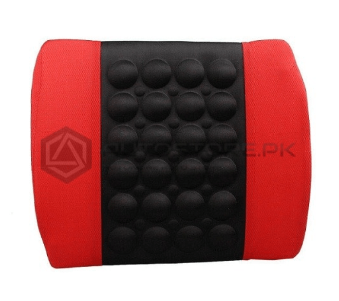 car Back Care Massager Seat Red 12v