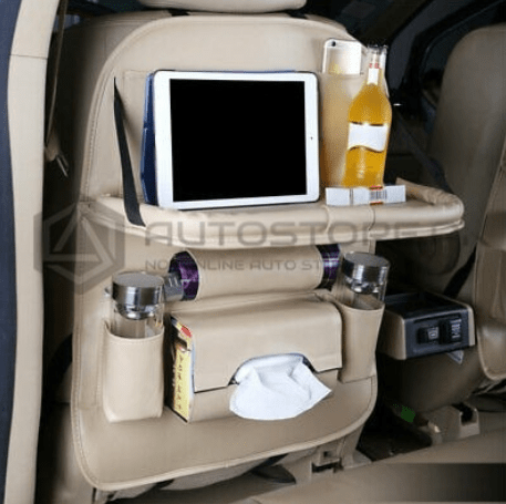 Back Seat Organizer Leather