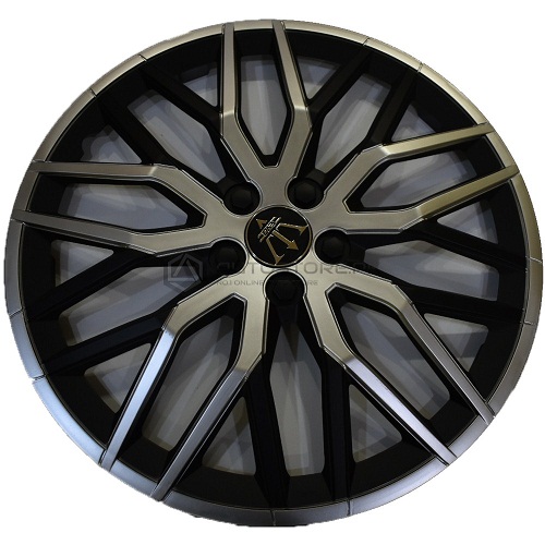 Silver and Black Wheel Cover 13 Inches