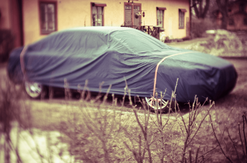 car cover to protect from rust