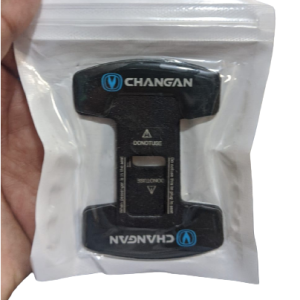 Changan Plastic Seat Belt Clip Pair Black