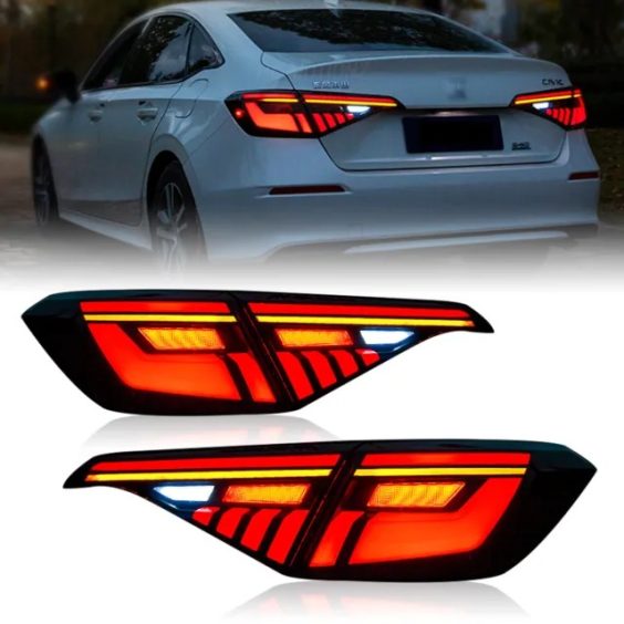 Honda Civic Tail Lamps Smoke V2 20222023 Autostore.pk