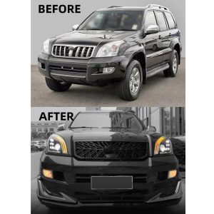 Toyota Prado FJ120 Modellista Body Kit 2002-2007