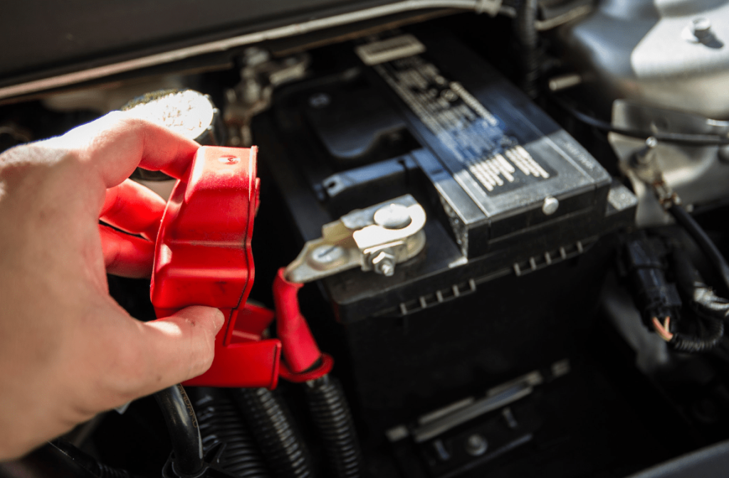 unplug car battery