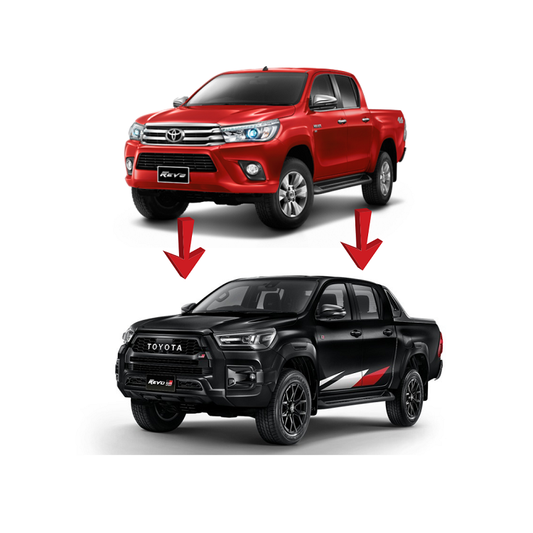 thumbnail image 2 of Left Rear Tail Light For Toyota Hilux Revo Pickup 2016+ - Passenger Side, Halogen 2 of 5