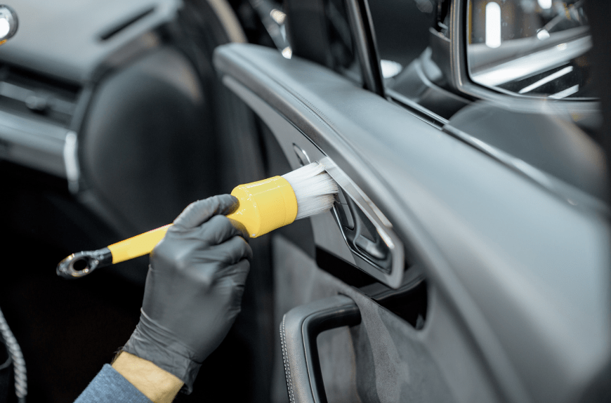 car interior doors detailing
