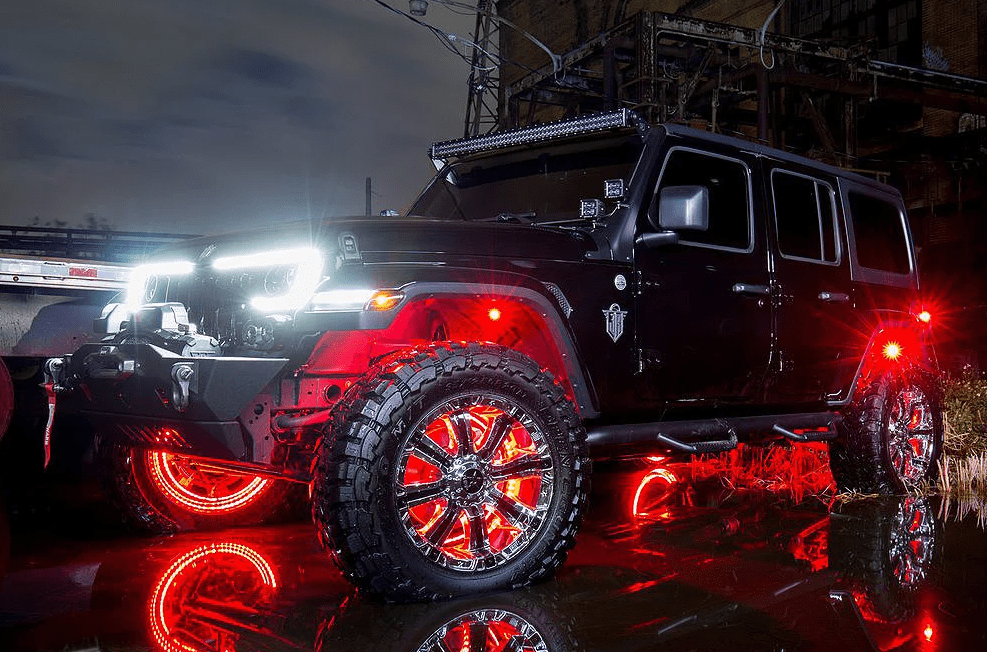 wheel and fender lighting
