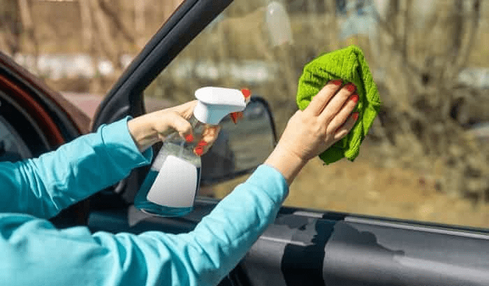 car glass detailing