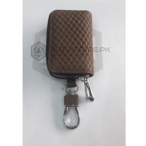 Universal Leather Zipper Key Cover