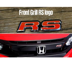 Honda Civic X Front Grill RS Logo 2016-2021