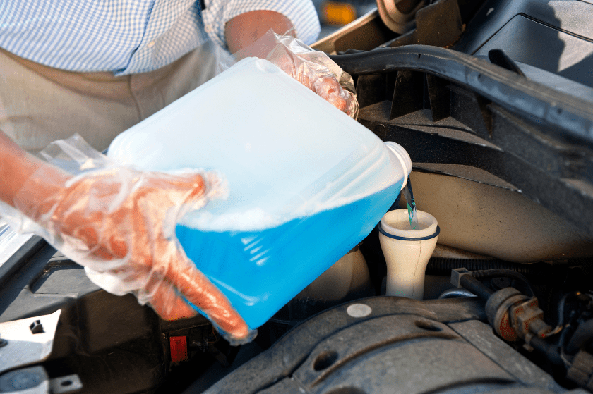 windscreen fluid refill