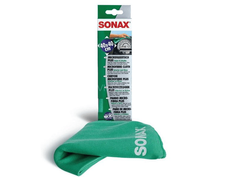 SONAX Microfiber Cloth green
