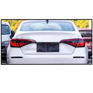 Honda Civic Tail Lamps Red V2 2022-2023