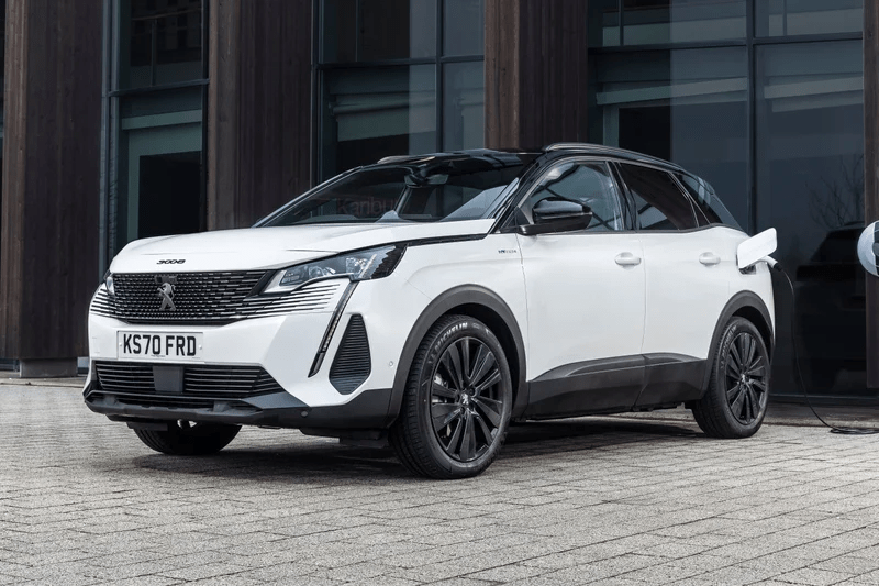 Peugeot 3008 exterior white