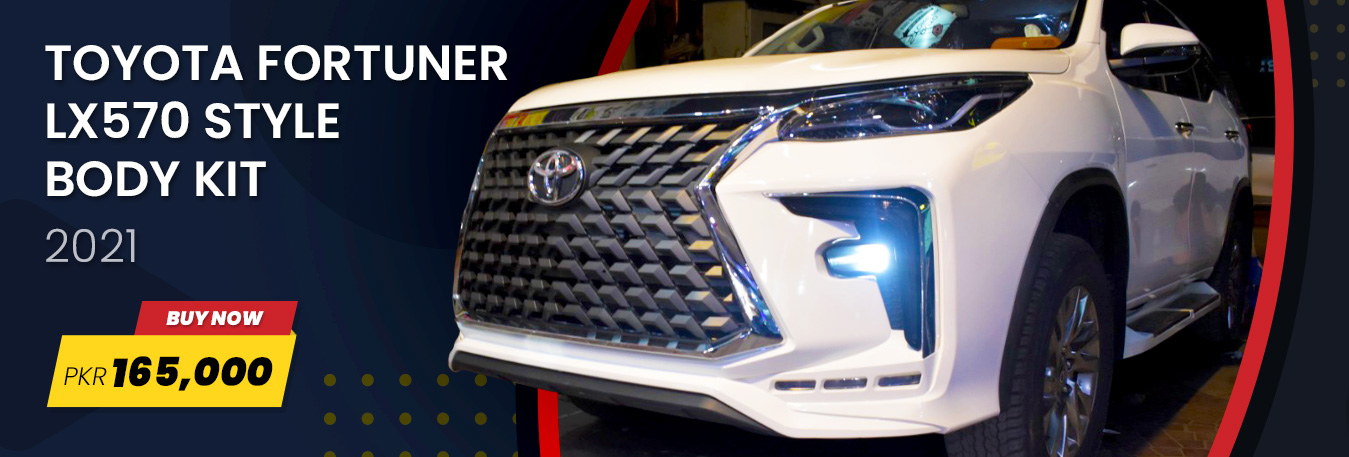 Toyota Fortuner LX570 Style Body Kit 2021