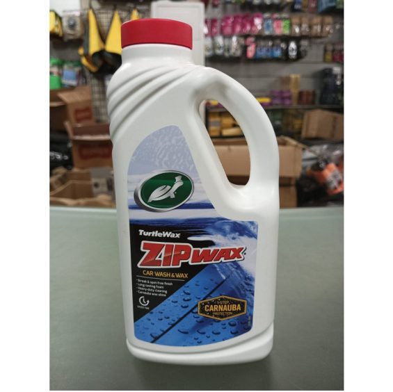 TURTLE WAX Zip Car Wash & Wax (1 Step Carnauba Protection) 1L