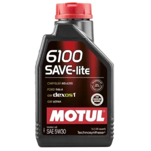 Motul 6100 SAVE-LITE 5W-30 Semi-Synthetic 1 Liter