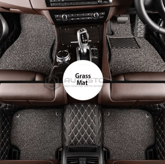 prado 9d mats Black Grey Stitch with Grey Grass 2016-2020