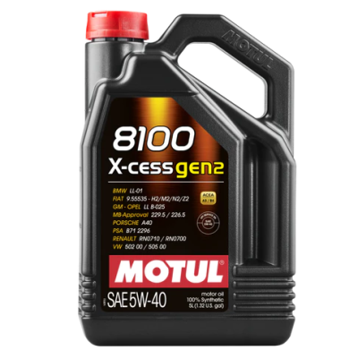 Motul X-CESS Gen2 5W-40 4 Liter