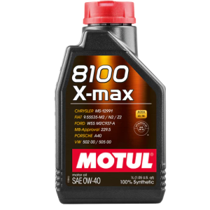 Motul 8100 X-MAX 0W-40 1 Liter