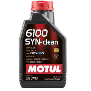 Motul 6100 SYN-CLEAN 5W-40 Semi-Synthetic 1 Liter