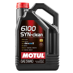 Motul 6100 SYN-CLEAN 5W-40 Semi-Synthetic 4 Liter