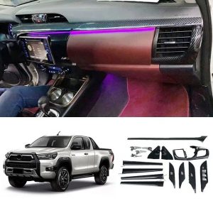Toyota Hilux Revo Carbon Fiber Interior Kit 2016-2023