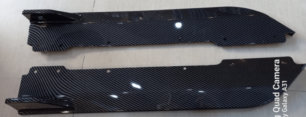 Civic Rear Bumper Side Splitters Carbon Fiber 22-23