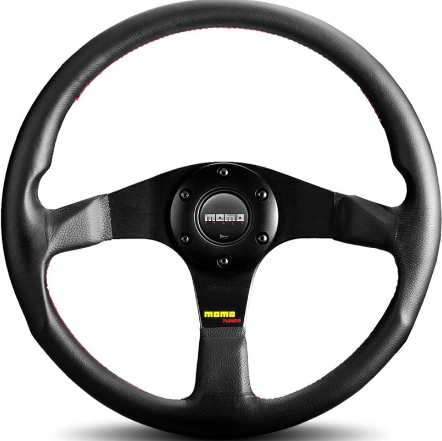 Momo Steering Wheel Black