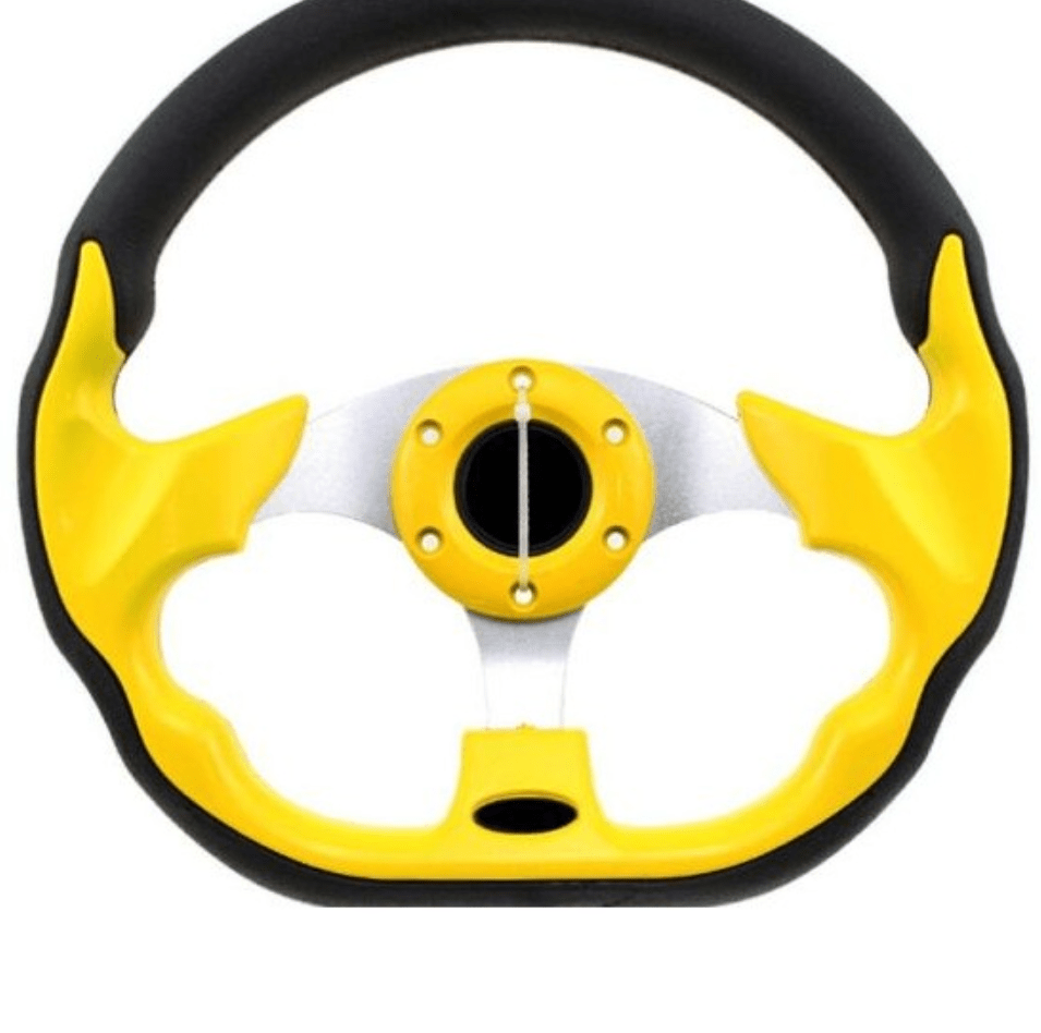 Momo Steering Wheel Yellow