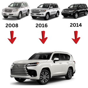 Toyota Land Cruiser FJ200 Conversion to Lexus LX600 2023