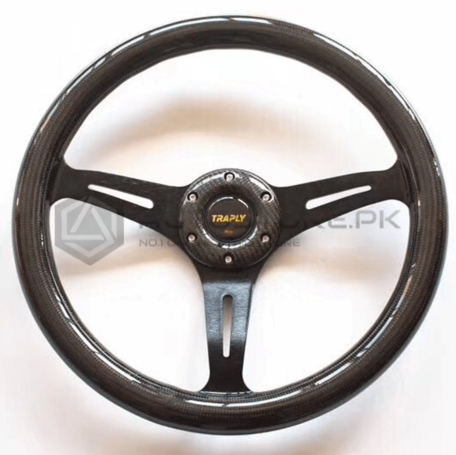 Traply Steering Wheel Black