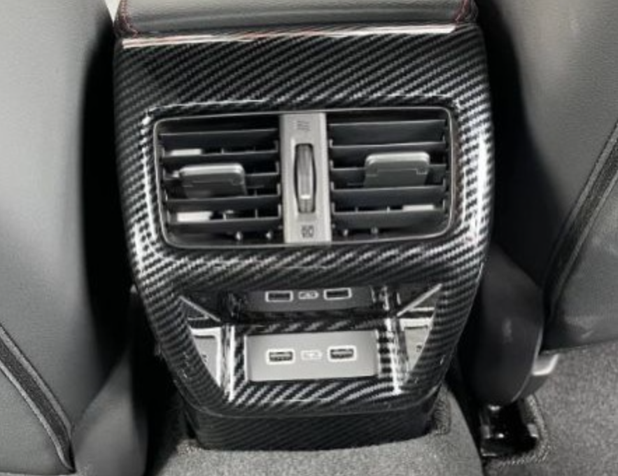 civic 22-23 ac panel cover carbonfiber