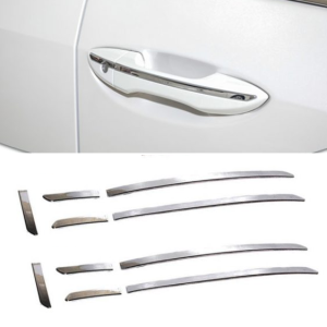 Toyota Corolla Chrome Strips For Door Handle Covers 2014-2017