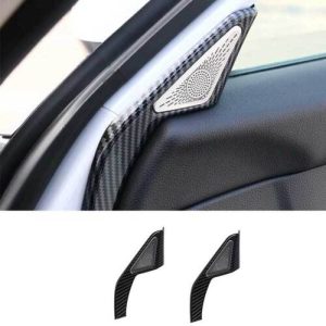 Honda Civic Carbon Fiber Door Tweeter Trims 2022-2023