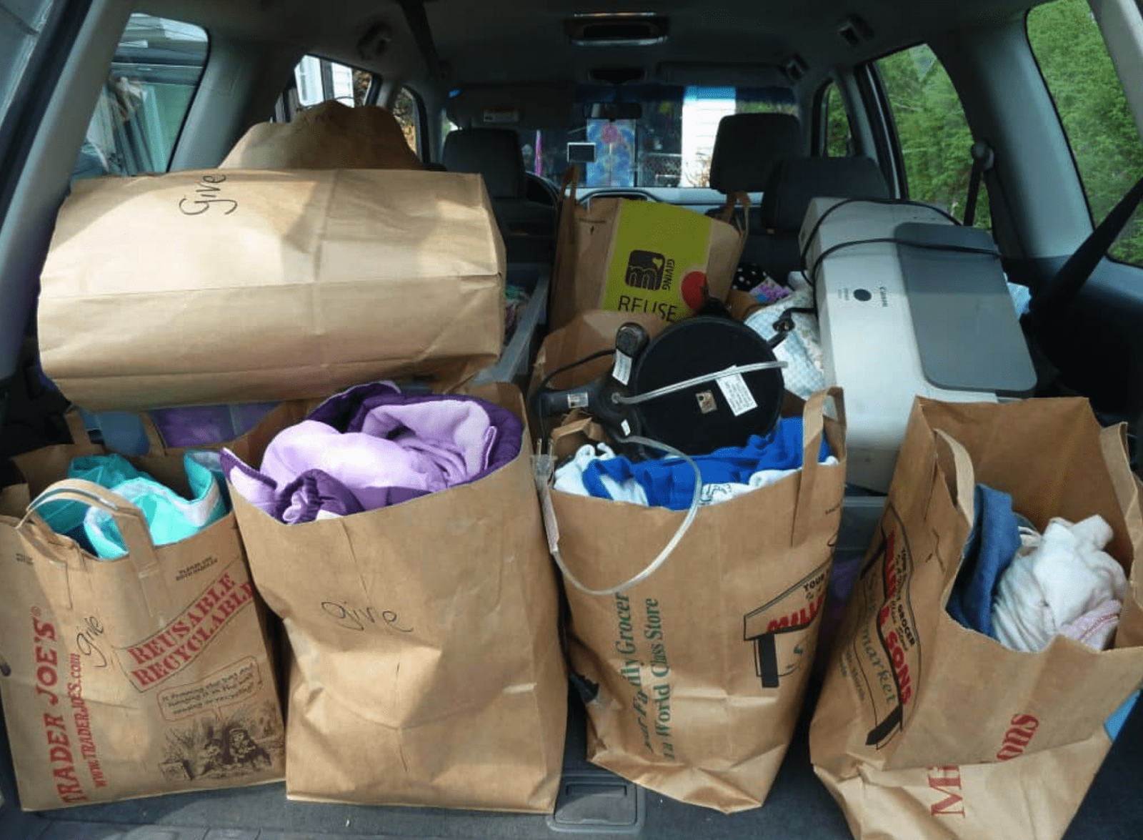 car clutter removing for fuel efficiency